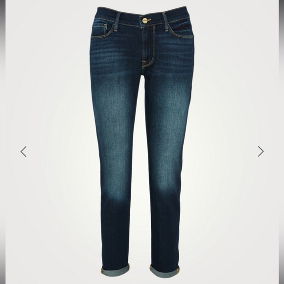 FRAME Le Garcon Mid-Rise Jeans - Picture 12 of 13